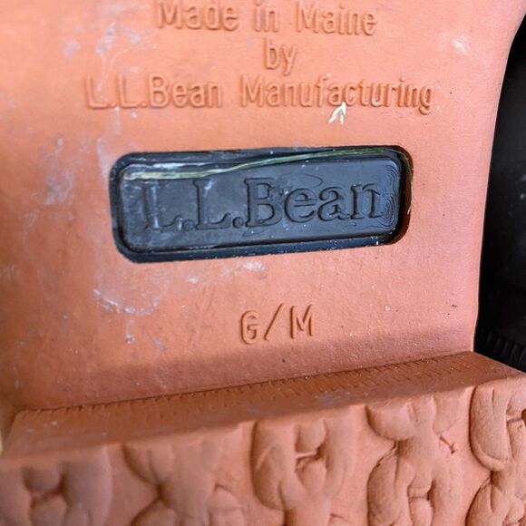 LL Bean Bean Boots Shoes Mens 9.5 M Low Rubber Moc Duck Waterproof Hunting USA main image 4